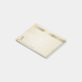 Cute Lovely Stijlish Elegant, Lace, Cat Post-it® Notes (Schuin)