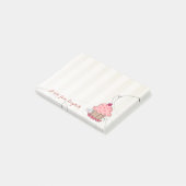 Cute Lovely Stylish Girly, Cupcake Post-it® Notes (Schuin)