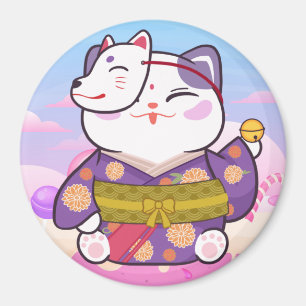 Cute Lucky Cat Magneet