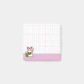 Cute Lucky Cat Post-it® Notes (Voorkant)