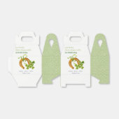 Cute Lucky Shamrock St Patrick's Day Kinderen Birt Bedankdoosjes (Uitgevouwen)