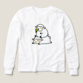 Cute Lucky Sheep St. Patrick's Day Clover (Motif recto)