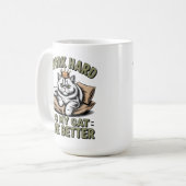 Cute Luxury Cat Mom mug coffe for Women (Devant gauche)