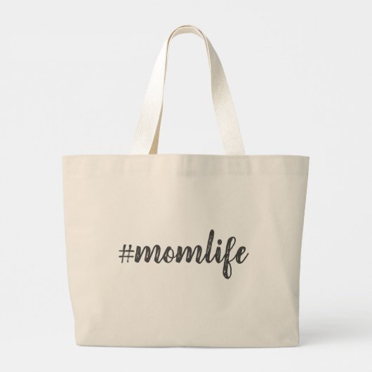 Cute Ma Life Extra Grote Tote Bag (Achterkant)