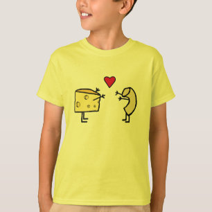 Cute Mac en Cheese Love T-shirt