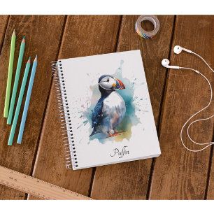 Cute macaron en bleu aquarelle