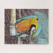 CUTE MACAW LEGPUZZEL (Horizontaal)