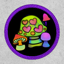 Cute Magic Mushrooms Patch