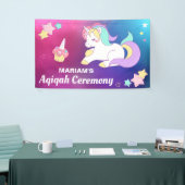 Cute Magical Unicorn Aqiqah Spandoek (Beurs)