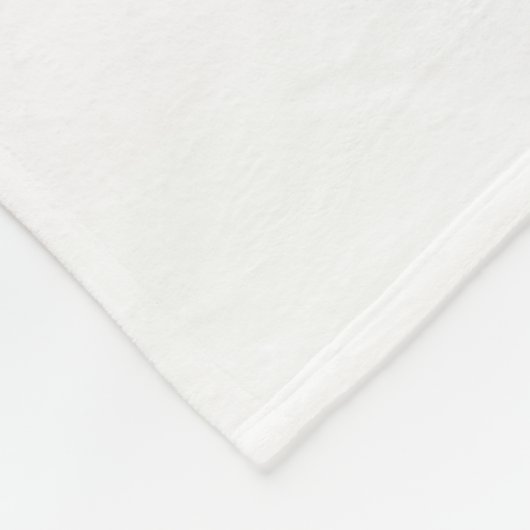 Cute Magical Unicorn Face Fleece Deken (Hoek)