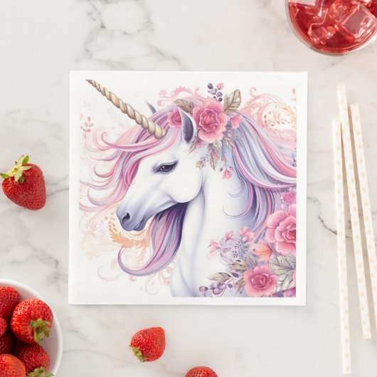 Cute Magical Unicorn Servet (Insitu)