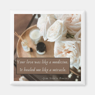 Cute magnet die liefde voor een verzorger uitdrukt magneet