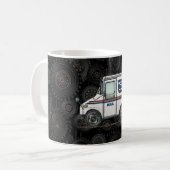 Cute Mail Truck Koffiemok (Voorkant links)