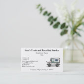 Cute Mail Truck Visitekaartje (Staand voorkant)