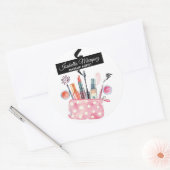 Cute Makeup Artist Bag Sticker (Envelop)