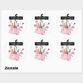 Cute Makeup Artist Bag Sticker (Vel)