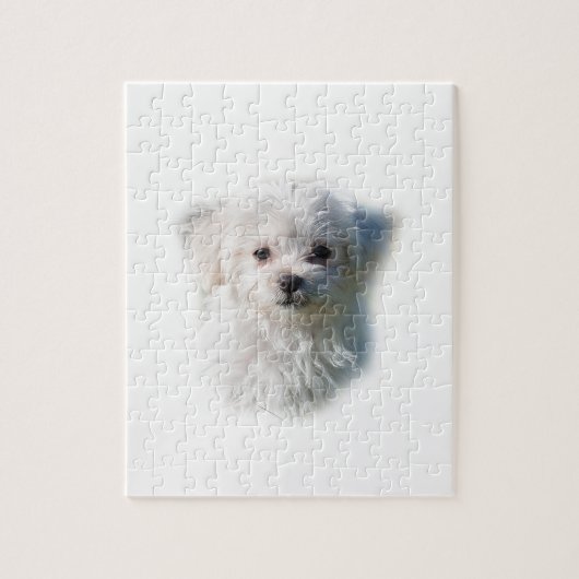 Cute Maltese Dog Legpuzzel (Verticaal)