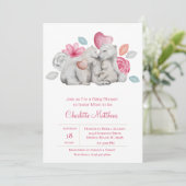 Cute Mama Bears Baby shower Invitation (Debout devant)