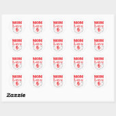 Cute mama Love Ronde Sticker (Vel)