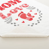 Cute mama Love Sherpa Deken (3/4)