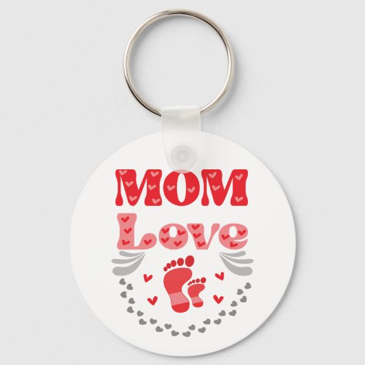 Cute mama Love Sleutelhanger (Voorkant)