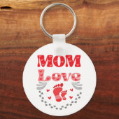 Cute mama Love Sleutelhanger (Voorkant)