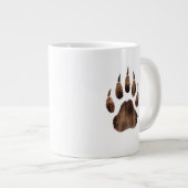 Cute Mama Ours et Cubs Mug personnalisé (Devant droit)