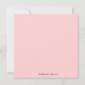 CUTE Maman & Baby Bird Baby shower Invitation (Dos)