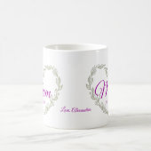 Cute Maman Coeur Hummingbird Coffee Mug (Centre)