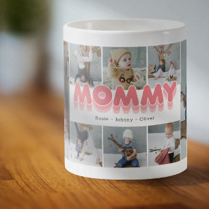 Cute mammie 8 Photo Collage Coffee Mok