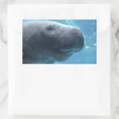 Cute Manatee Jeter un oeil sur vous Stickers (Sac)