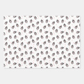 Cute Manatee Kerstmis Inpakpapier Vel (Voorkant 2)