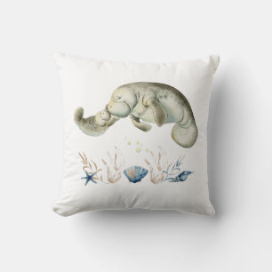 Cute Manatee Sierkussen