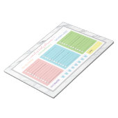 Cute Marble Daily Planner Notitieblok (Schuin)