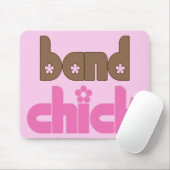 Cute Marching Band Chick Mousepad Muismat (Met muis)