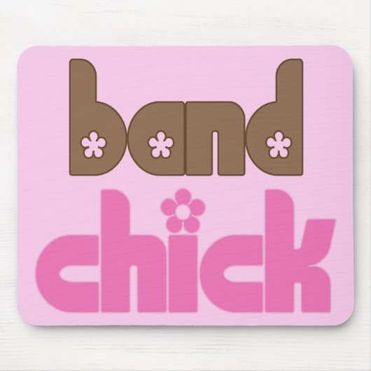 Cute Marching Band Chick Mousepad Muismat (Voorkant)