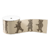 Cute Marching Teddy Bears Ribbon Grosgrain Lint (Spoel)