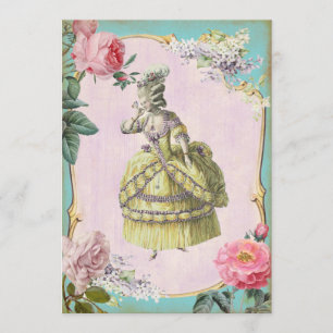 Cute Marie Antoinette - RSVP / Kaart