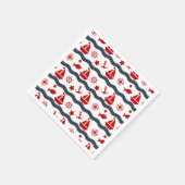 Cute Maritime Pattern Servet (Hoek)