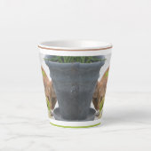 Cute Masquer Rouge Chat Latte Mug (Devant)