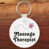 Cute Massage Therapist Sleutelhanger (Voorkant)