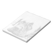 Cute Mastiff hond Notitieblok (Gedraaid)