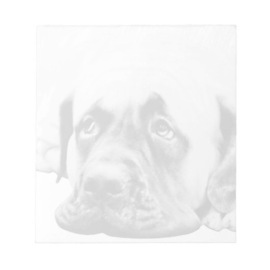 Cute Mastiff hond Notitieblok (Voorkant)