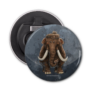 Cute Mastodon Button Flesopener