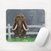 Cute Mastodon Muismat (Met muis)