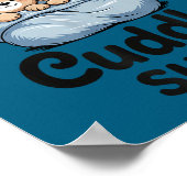 Cute Matching Bear This Is My Cuddle Poster (Hoek)