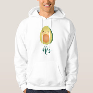 Cute Matching Couple Avocados Funny zorgt ervoor d Hoodie