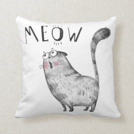 Cute Medue Cat - MEOW Kussen