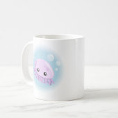 Cute méduse Café Mug (Devant gauche)
