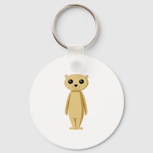 Cute Meerkat. Sleutelhanger